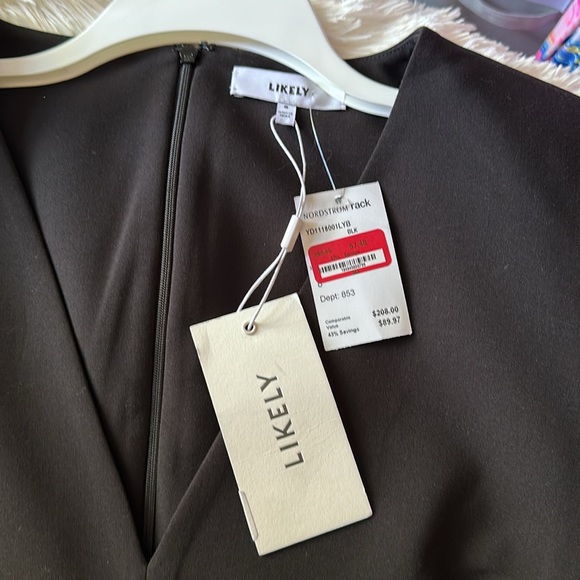 Likely new tags women’s dress size 8 black sleeveless - Picture 3 of 6